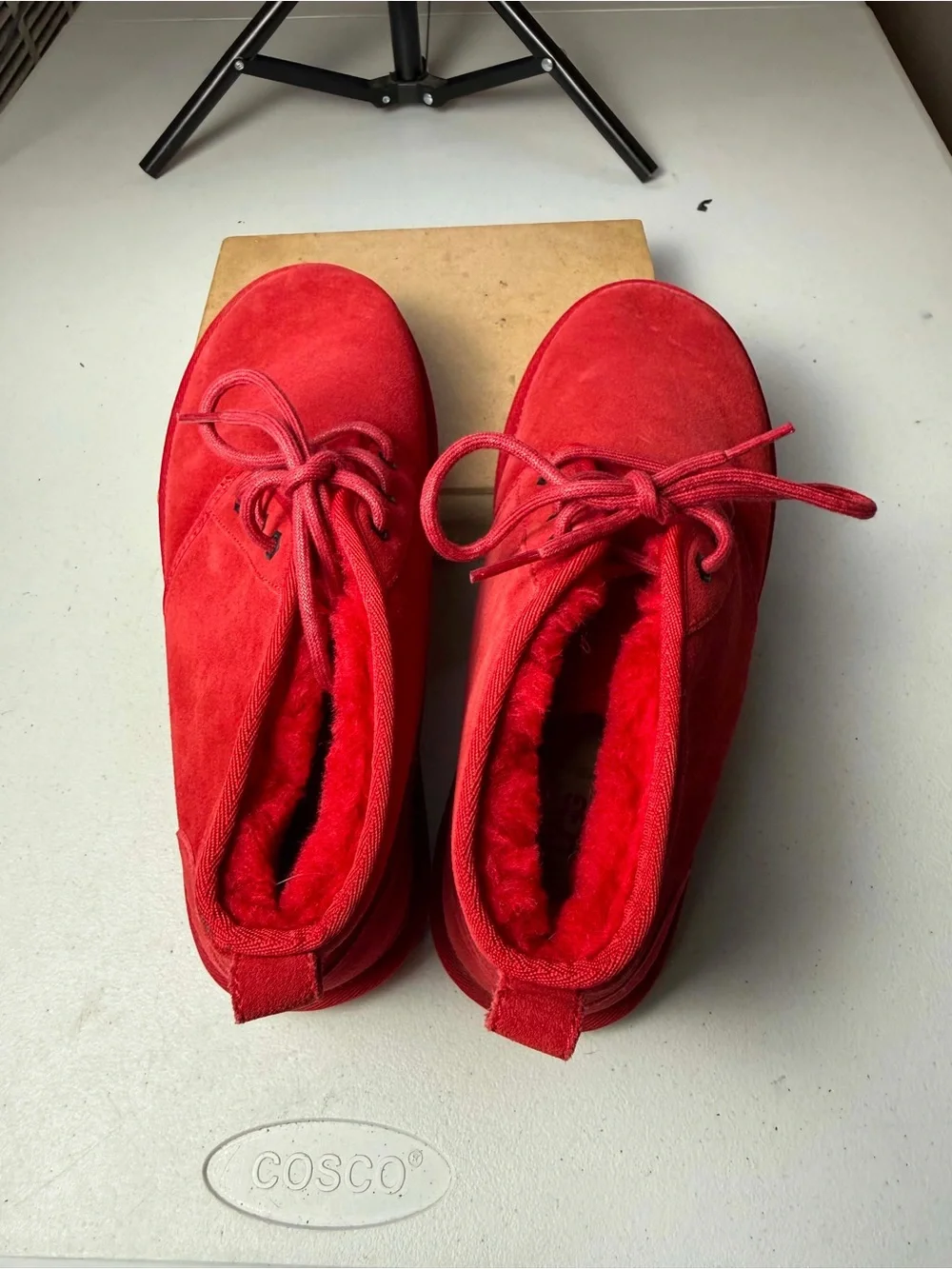 UGG Tasman Red Suede Boots #tasman #suede Sz 10 Men